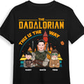 Personalized The Daddalorian Shirt Custom Name Gift for Dad