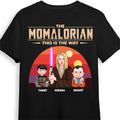 Personalized Momalorian Shirt Custom Name Gift for Mom