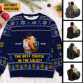 Personalized Ugly Sweater for Couples with Custom Names | Holiday Gift