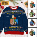 Personalized Ugly Sweater Custom Name for Couples | Anniversary Gift