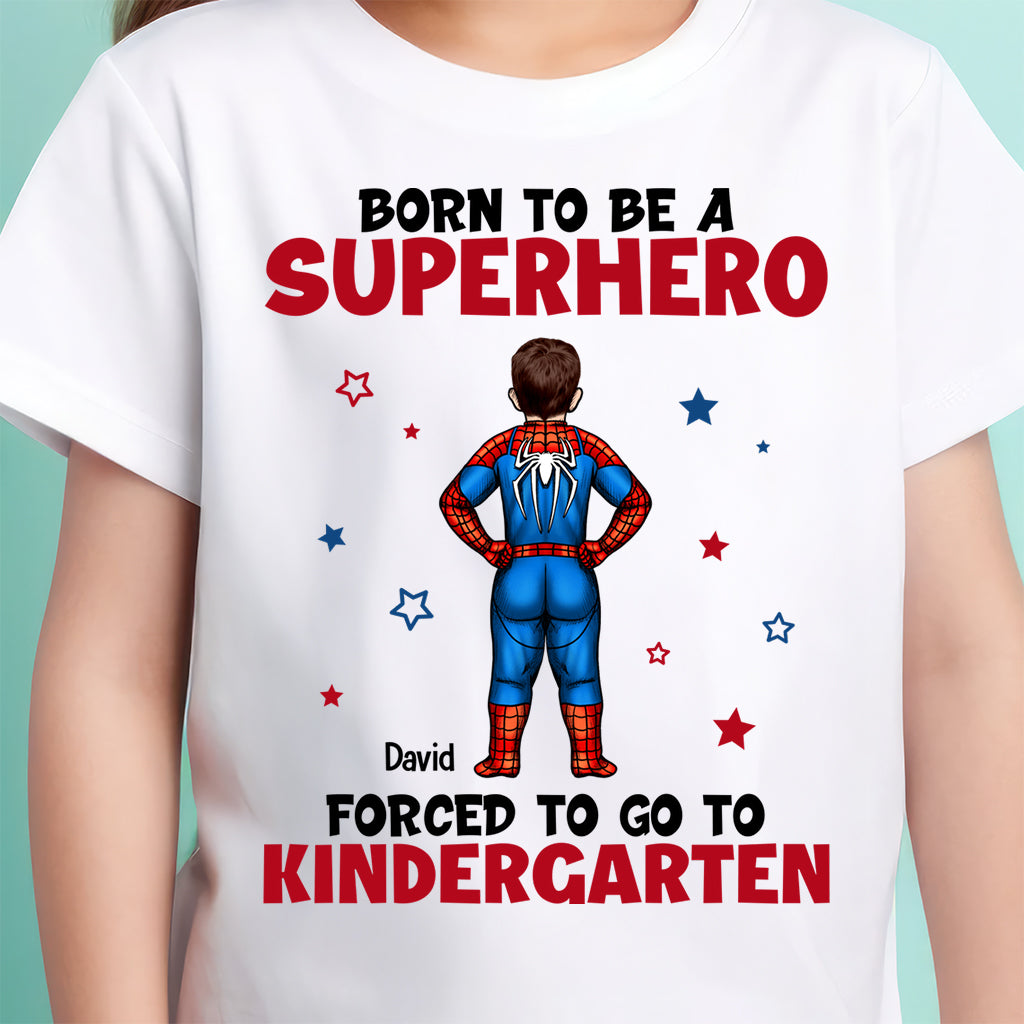 Personalized Superhero Shirt for Kids - Fun Back to School Gift