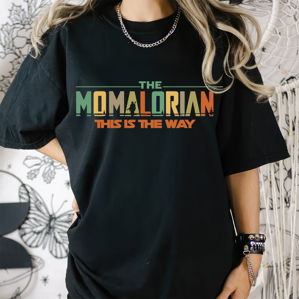 Personalized Best Mom Ever Shirt with The Momalorian Design Gift for Mom