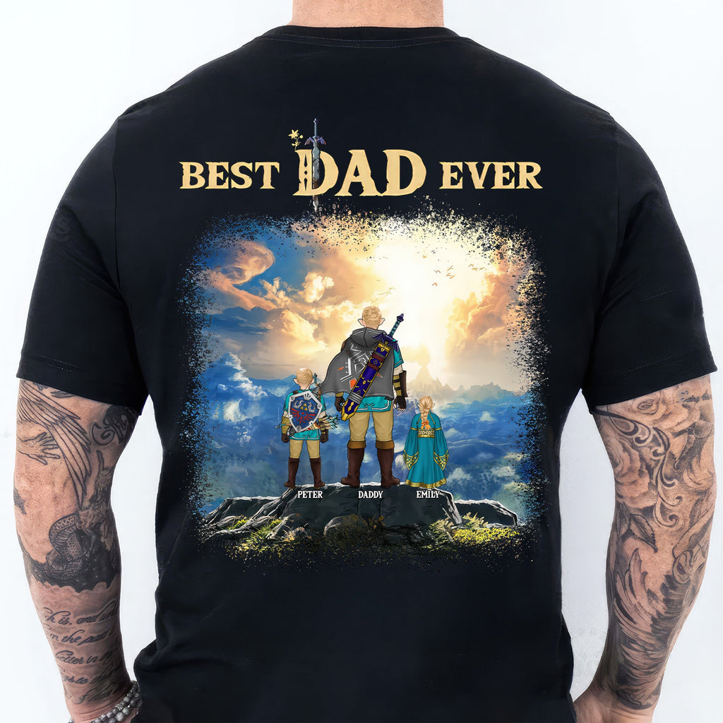 Personalized Legend of Dad Shirt Custom Gift for Dad