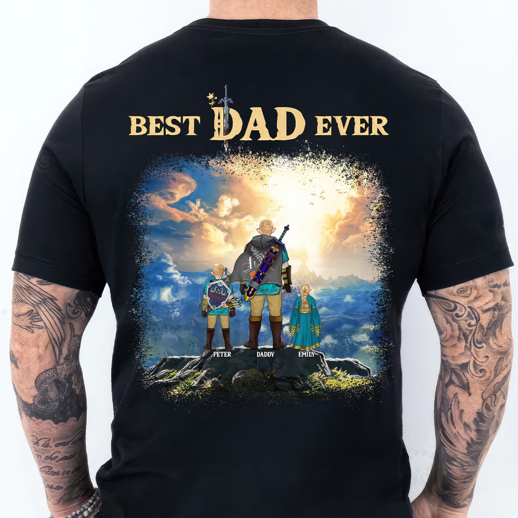Personalized Legend of Dad Shirt Custom Gift for Dad