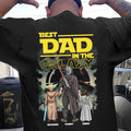 Personalized Best Dad In The Galaxy Shirt Gift for Dad