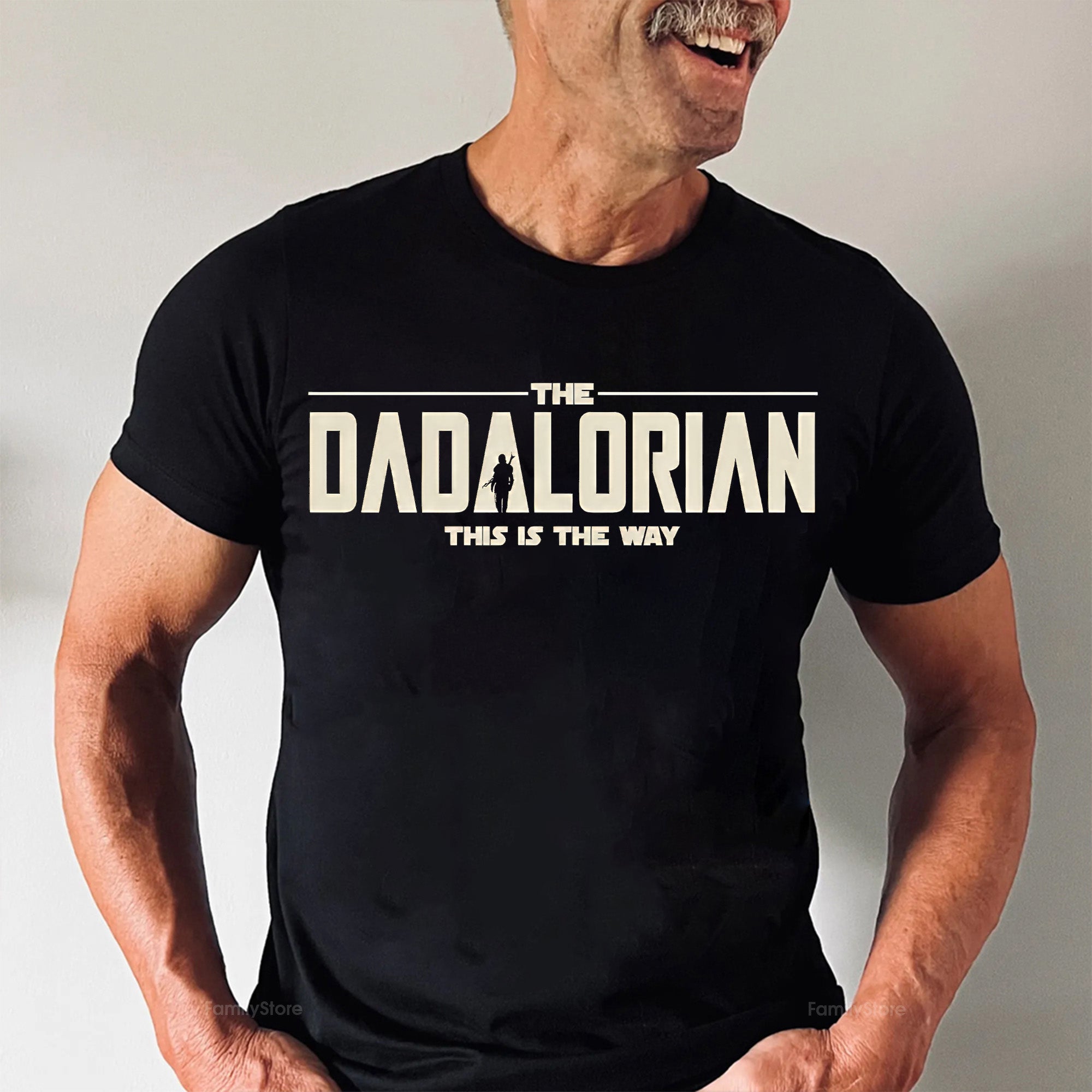 Personalized Best Dad Ever The Dadalorian Shirt Gift for Dad
