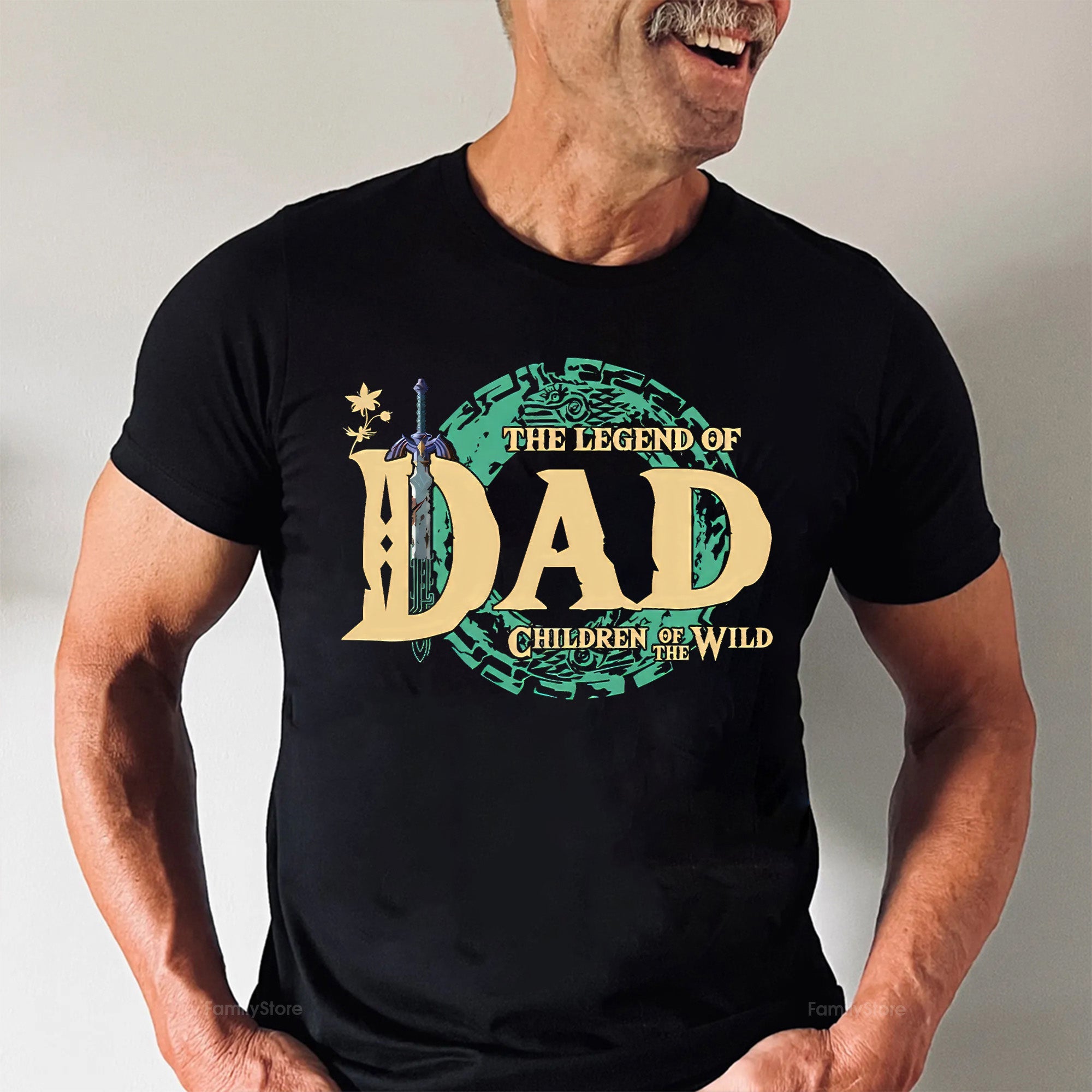 Personalized Legend of Dad Shirt Custom Gift for Dad