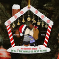 Personalized Acrylic Ornament My Favorite Place Gift for Couple
