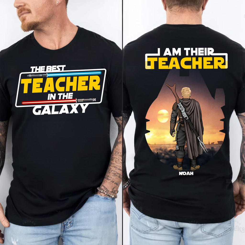 Personalized Teacher Shirt Gift for Educators Cotton Apparel