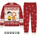 Personalized Unisex Pajamas Set Gift for Couple | Anniversary, Valentine's Day