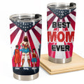 Personalized Superhero Mom Stainless Steel Tumbler Gift for Mother's Day