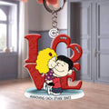 Personalized Acrylic Keychain for Couples - Annoying Each Other Gift