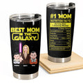 Personalized Best Mom In The Galaxy Tumbler | Unique Gift for Mom