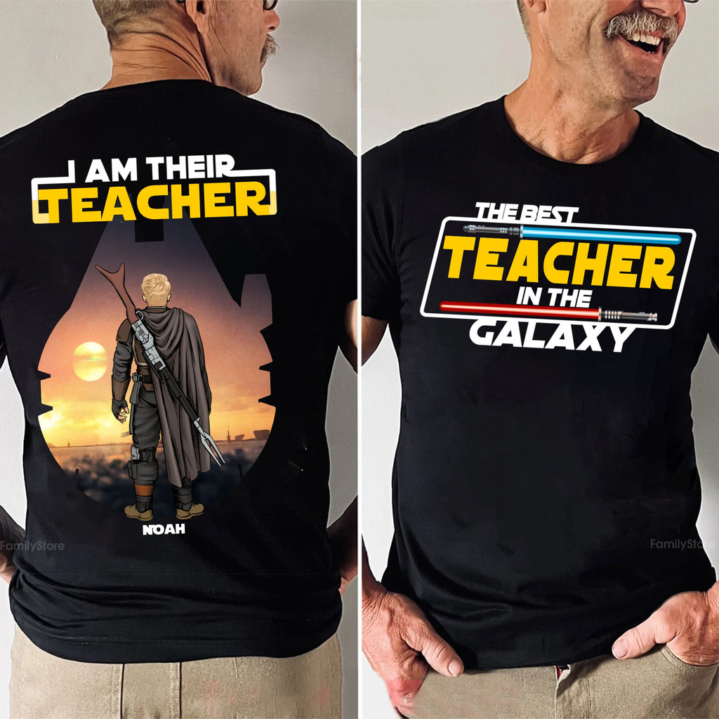 Personalized Teacher Shirt Gift for Educators Cotton Apparel