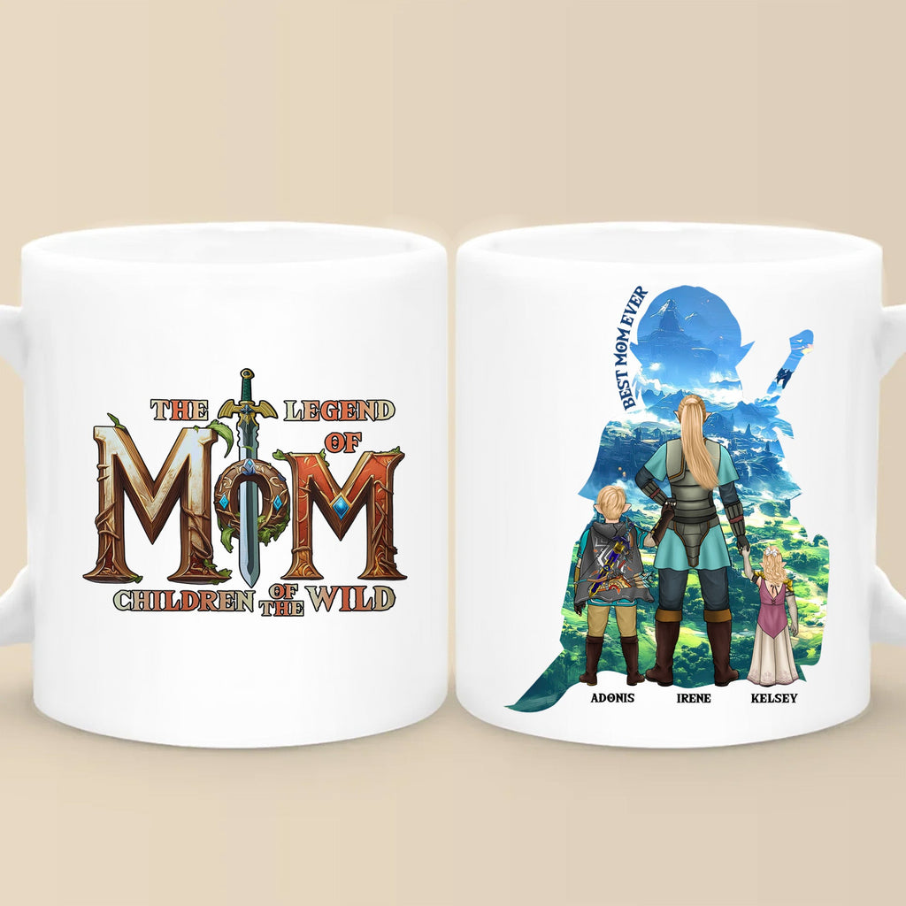 Personalized Legend of Mom Mug Custom Gift for Mother's Day