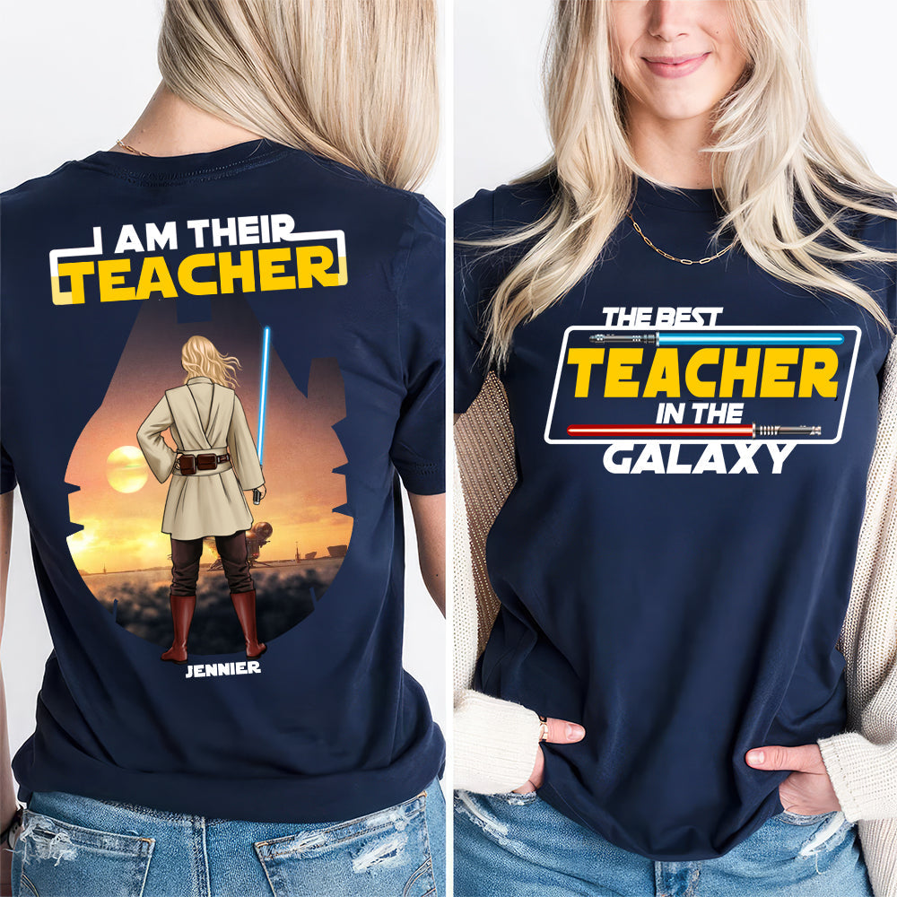Personalized Teacher Shirt Gift for Educators Cotton Apparel