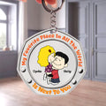 Personalized Acrylic Keychain My Favorite Place Gift for Couple