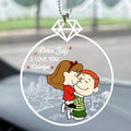 Personalized Acrylic Car Ornament Drive Safe Gift for Couple