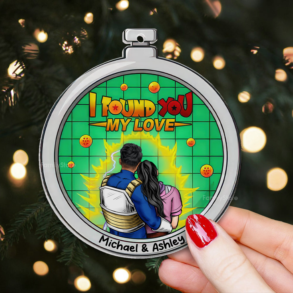 Personalized Acrylic Ornament I Found You My Love Gift for Couple