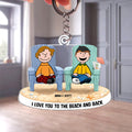 Personalized Acrylic Keychain Couple Gift for Him or Her