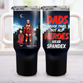 Personalized 40oz Tumbler Cup for Dad - Funny Hero Quote Gift