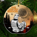 Personalized Acrylic Ornament Our Love Will Endor Gift for Couple
