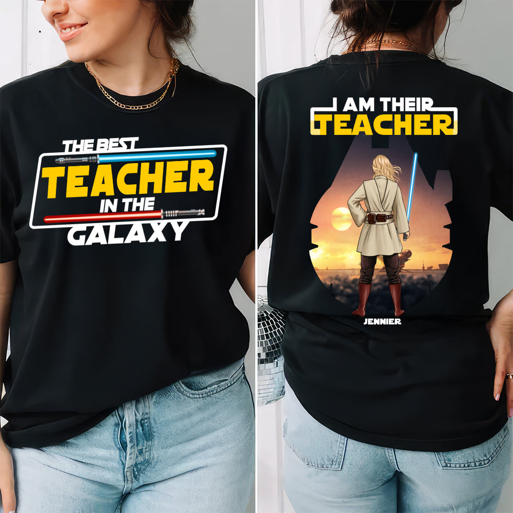 Personalized Teacher Shirt Gift for Educators Cotton Apparel