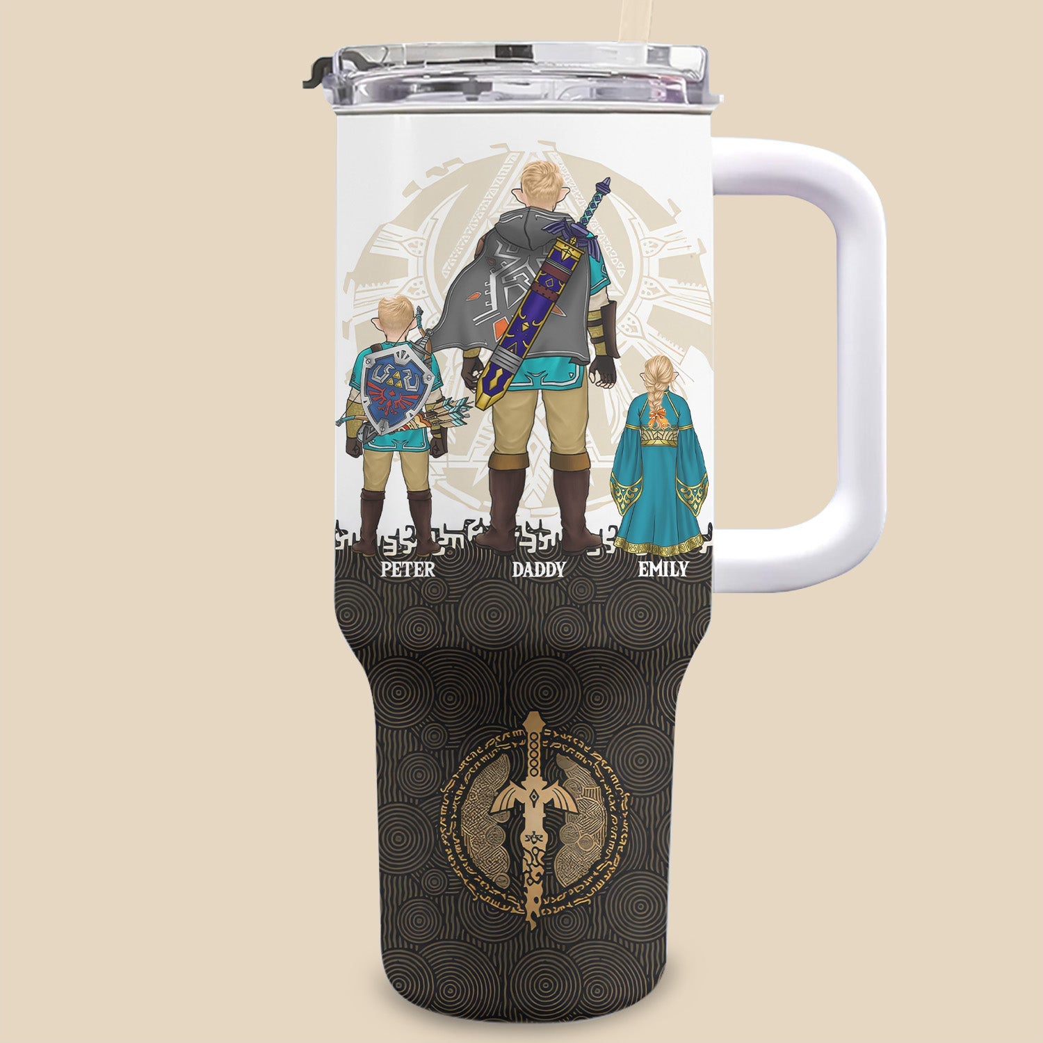 Personalized Legend Of Dad Tumbler 40oz Gift for Dad - Father's Day