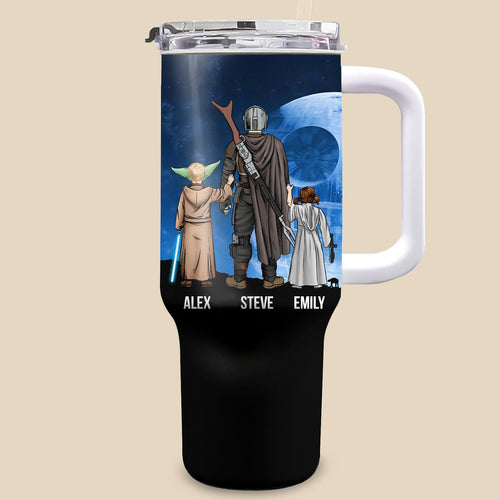 Personalized 40oz Tumbler Dad Gift with Straw for Father's Day Tumbler GradoCreations