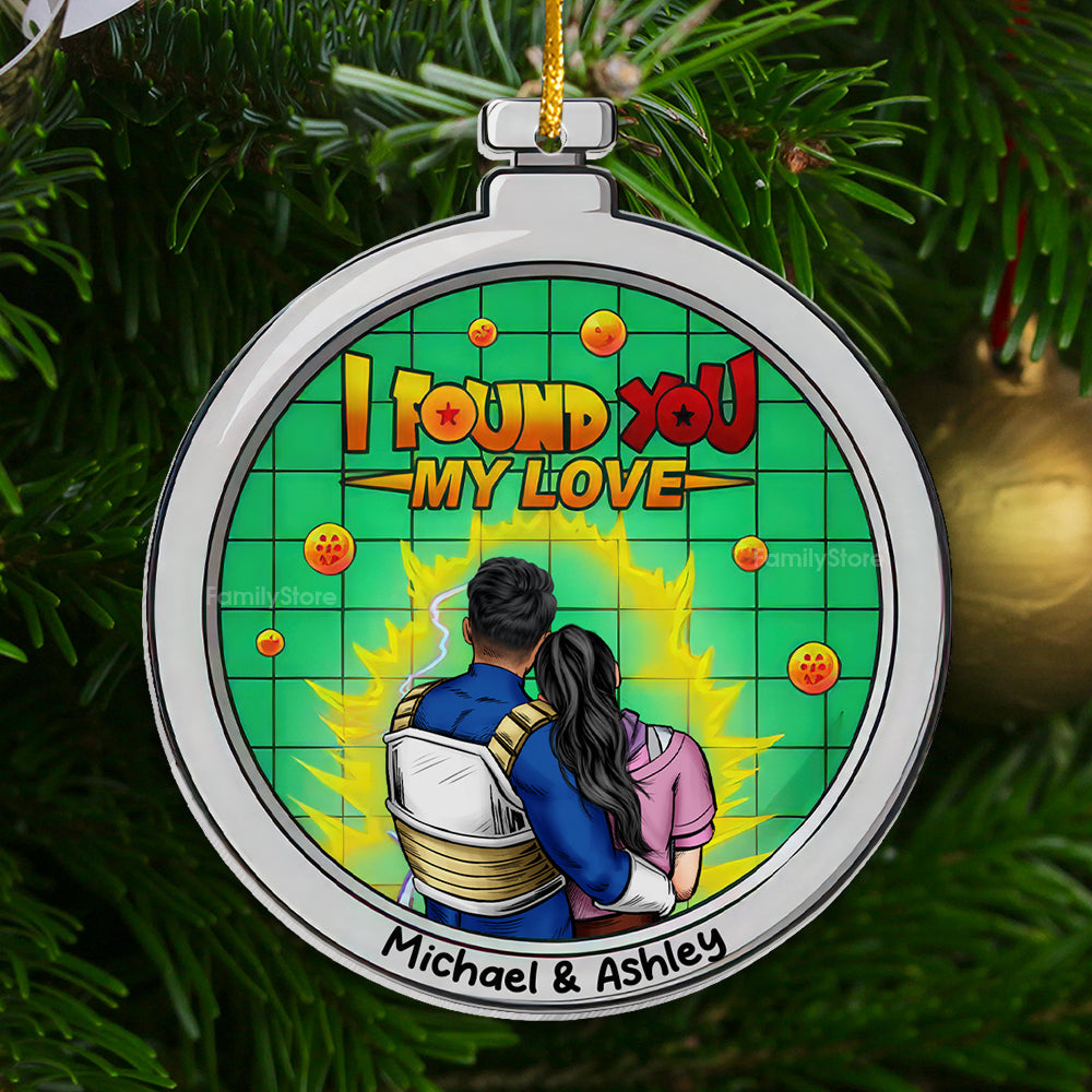 Personalized Acrylic Ornament I Found You My Love Gift for Couple