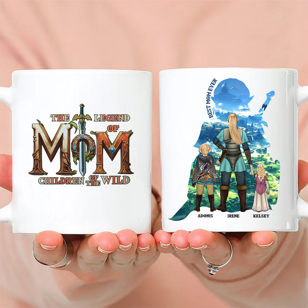 Personalized Legend of Mom Mug Custom Gift for Mother's Day
