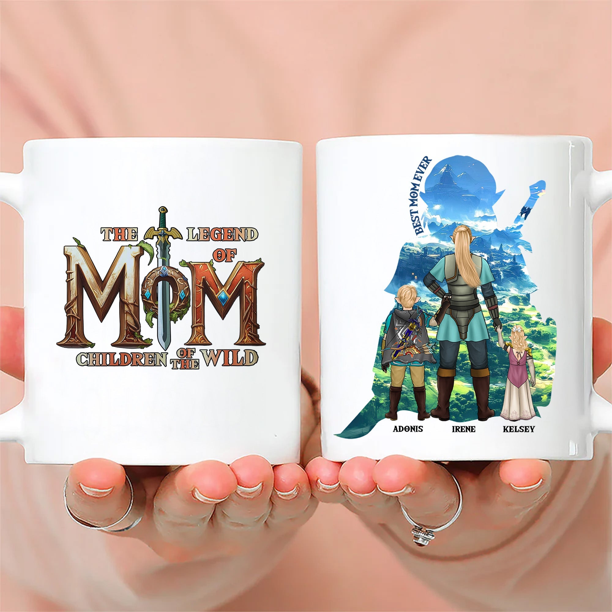 Personalized Legend of Mom Mug Custom Gift for Mother's Day