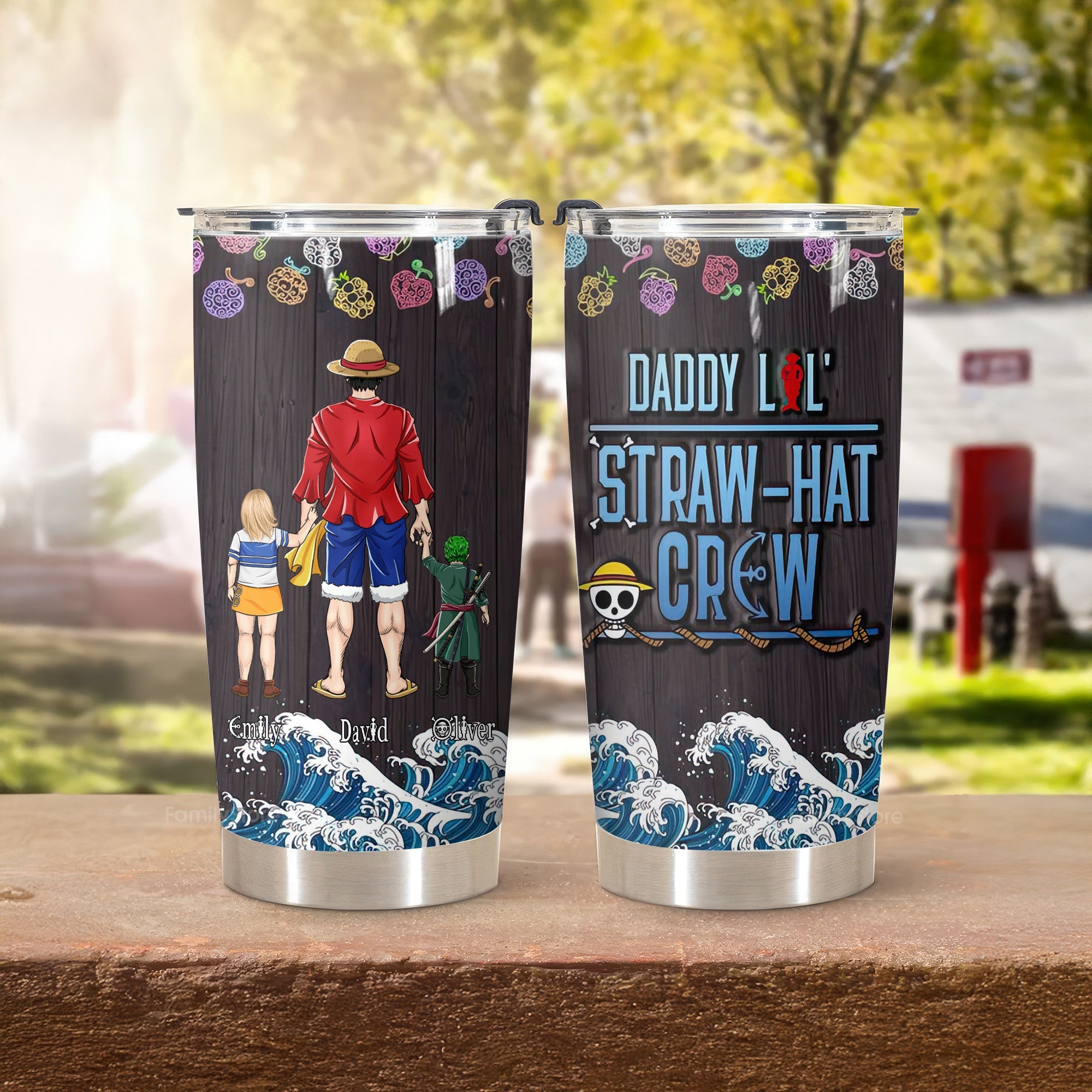 Personalized Stainless Steel Tumbler Unique Gift for Dad | Father's Day