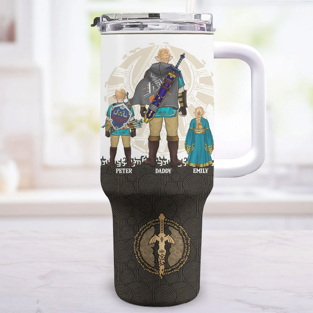Personalized Legend Of Dad Tumbler 40oz Gift for Dad - Father's Day