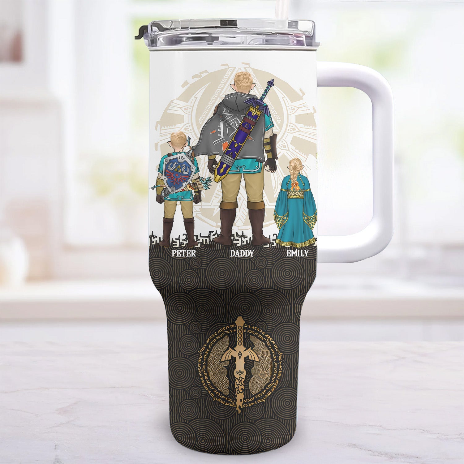Personalized Legend Of Dad Tumbler 40oz Gift for Dad - Father's Day