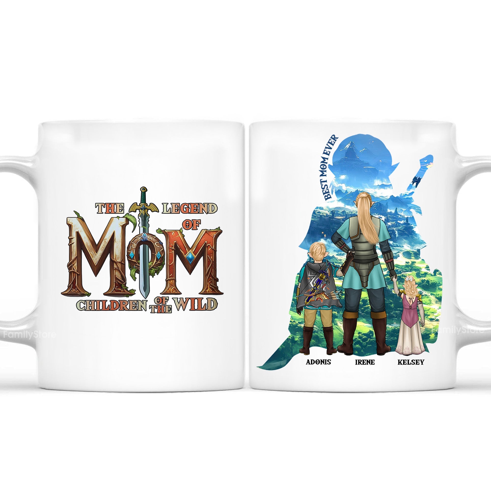 Personalized Legend of Mom Mug Custom Gift for Mother's Day