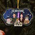 Personalized Star Wars Acrylic Ornament Custom Family Gift