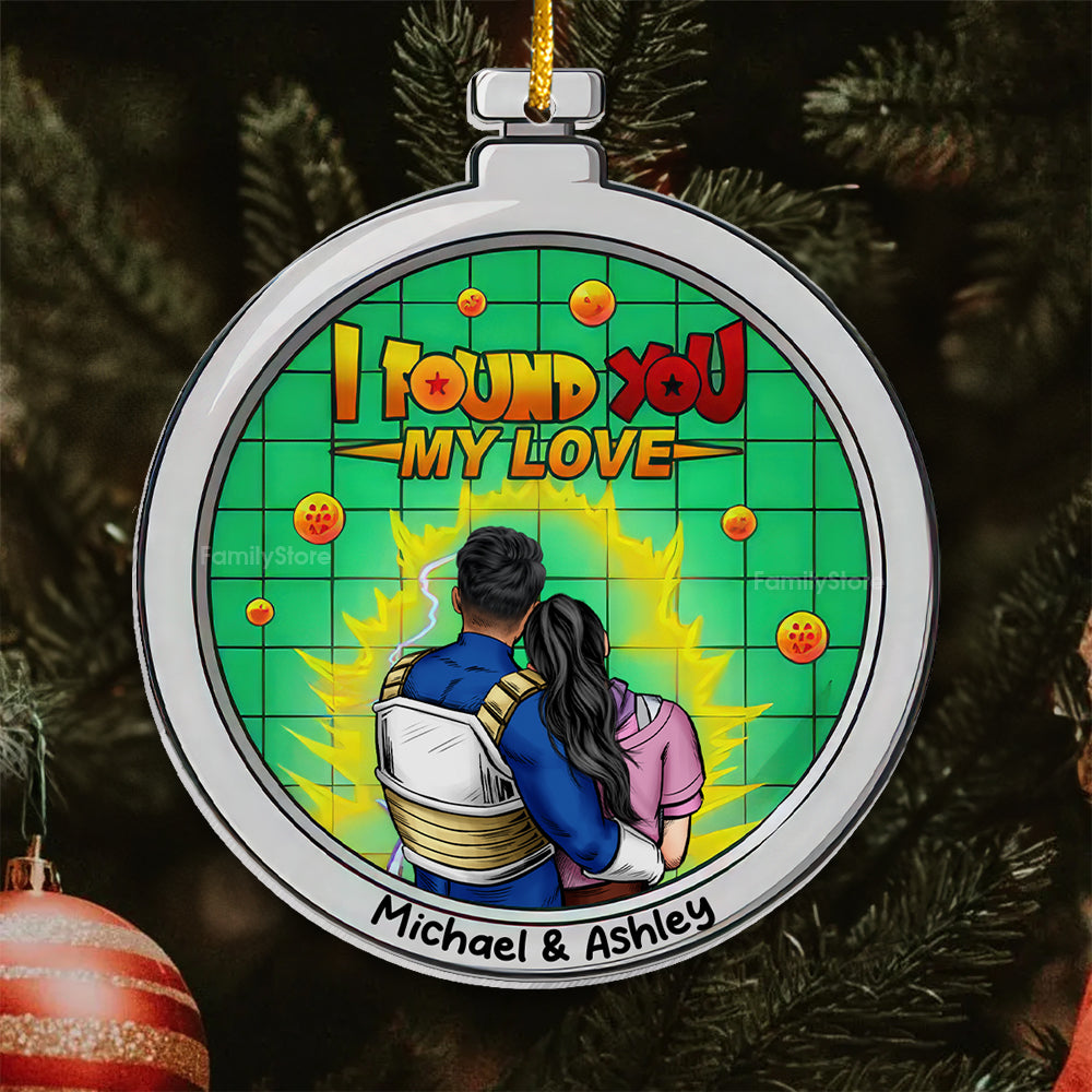 Personalized Acrylic Ornament I Found You My Love Gift for Couple