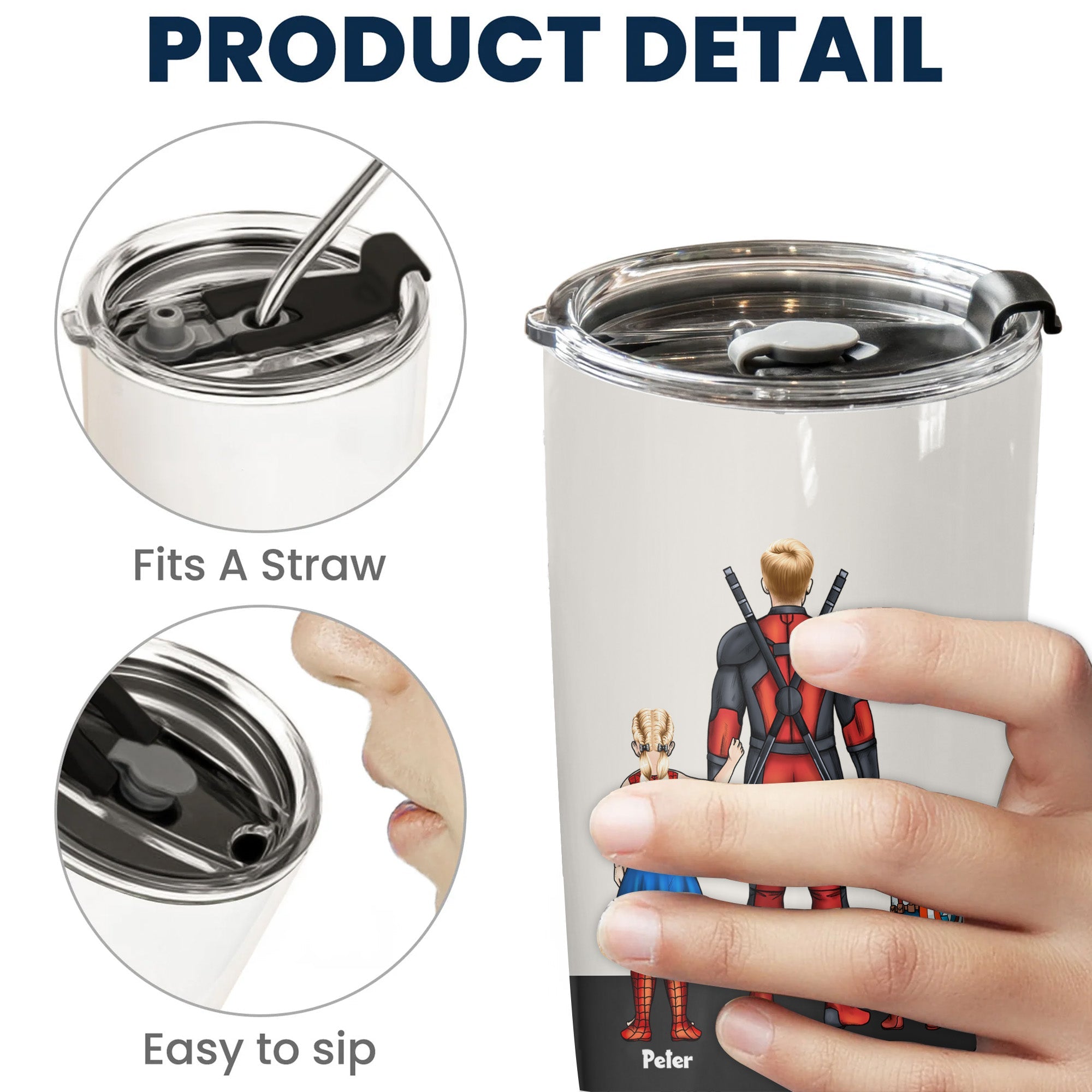 Personalized Dad Tumbler Thank You Gift for Father’s Day
