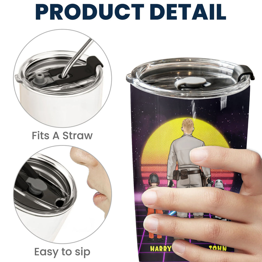 Personalized Stainless Steel Tumbler Best Dad Gift For Father's Day