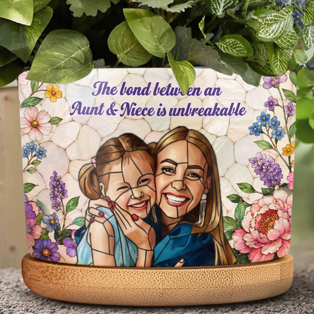 Personalized Ceramic Plant Pot Custom Gift for Niece Ceramic Plant Pot GradoCreations