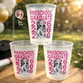 Personalized Frosted Cups Custom Photo Preschool Graduate Gift