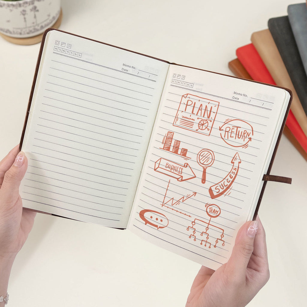 Personalized Leather Notebook Thank You Gift for Teacher