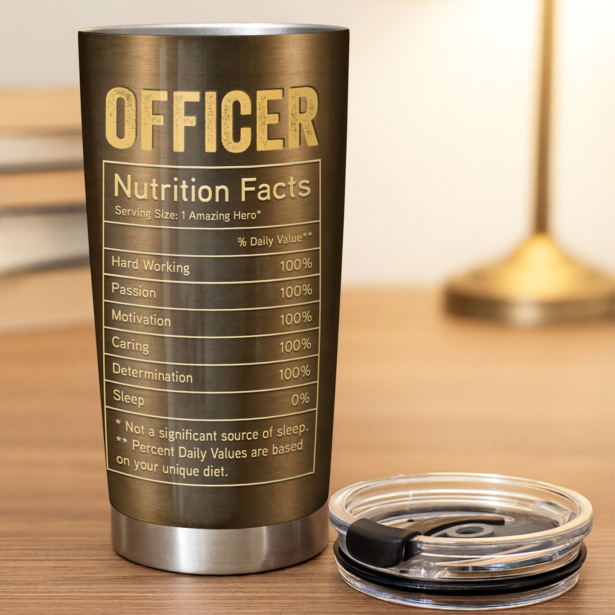 Personalized 20oz Stainless Steel Tumbler Custom Name Gift for Dad 20oz Tumbler GradoCreations