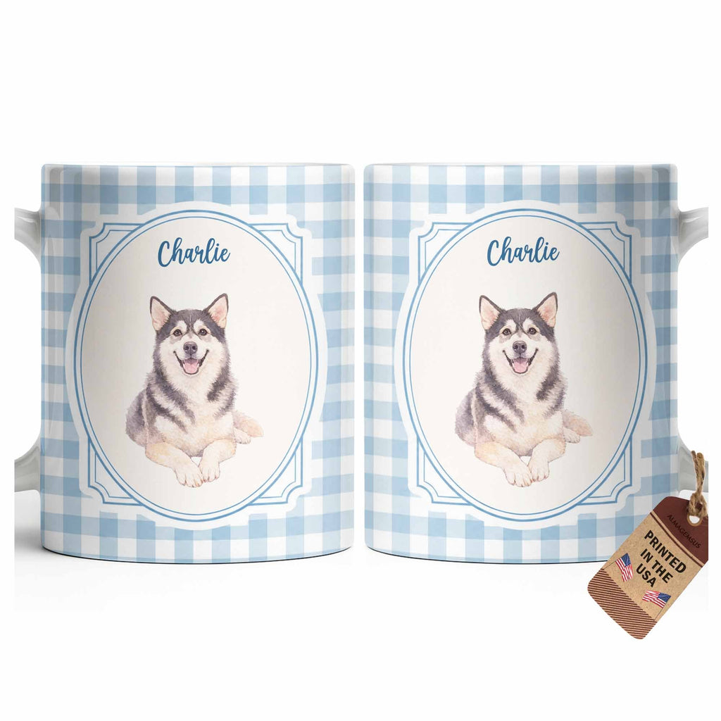 Personalized Dog Portrait Coffee Mug Custom Photo Gift for Dog Lovers Edge-to-edge Mug GradoCreations