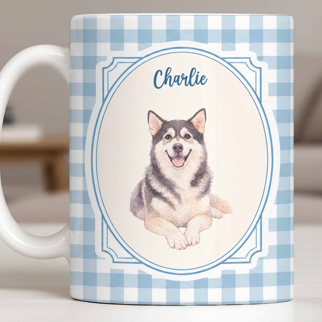 Personalized Dog Portrait Coffee Mug Custom Photo Gift for Dog Lovers Edge-to-edge Mug GradoCreations