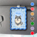 Personalized Car Visor Clip Custom Dog Photo Gift for Pet Lovers Car Visor Clip GradoCreations