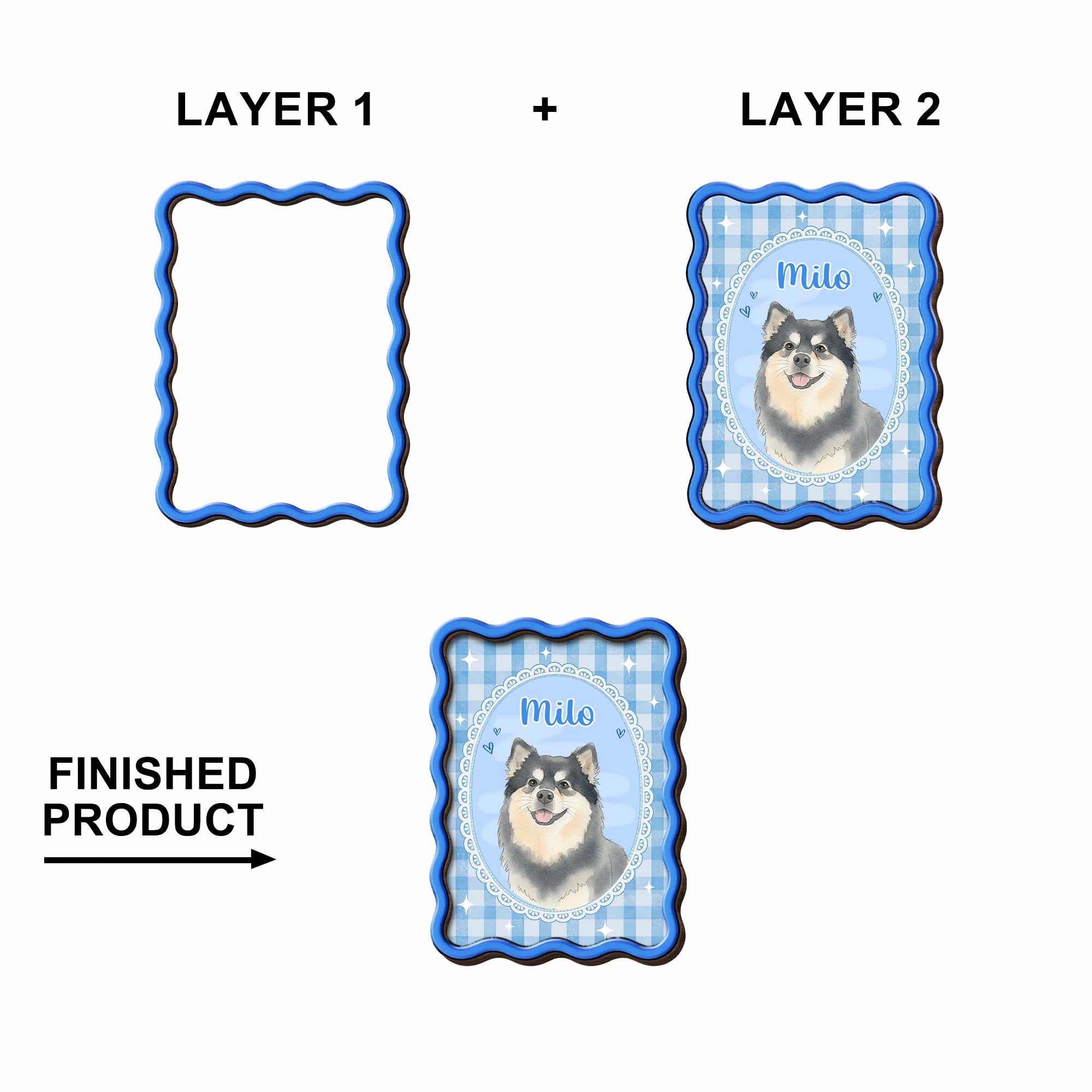Personalized Car Visor Clip Custom Dog Photo Gift for Pet Lovers Car Visor Clip GradoCreations