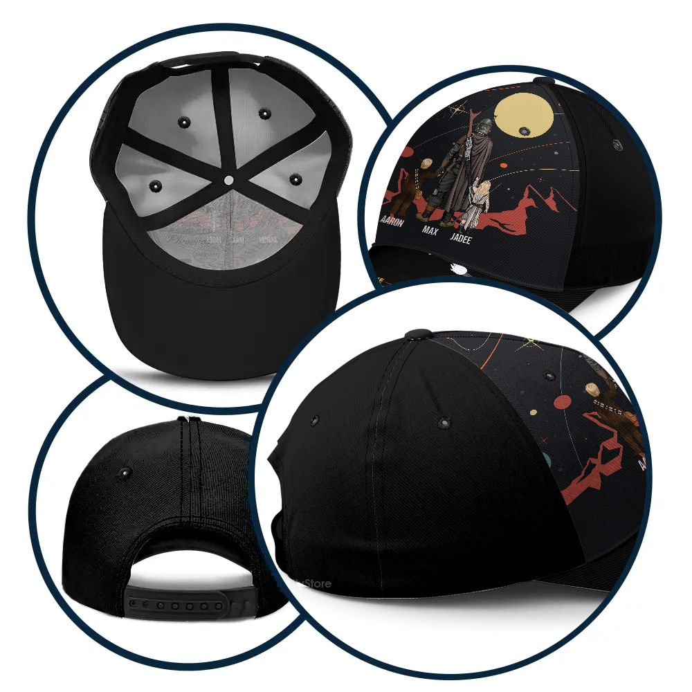Personalized Dadalorian Classic Cap Custom Name Gift for Dad