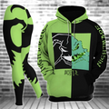 Personalized Spooky Boogie Man Hoodie Set for Halloween & Christmas